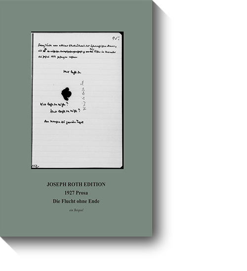 Titel des 9. Bandes der Schriftenreihe der Internationalen Joseph Roth Gesellschaft