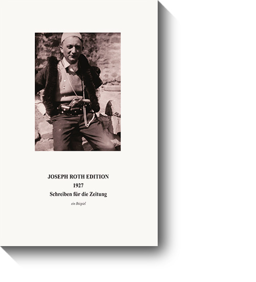 Titel des 11. Bandes der Schriftenreihe der Internationalen Joseph Roth Gesellschaft