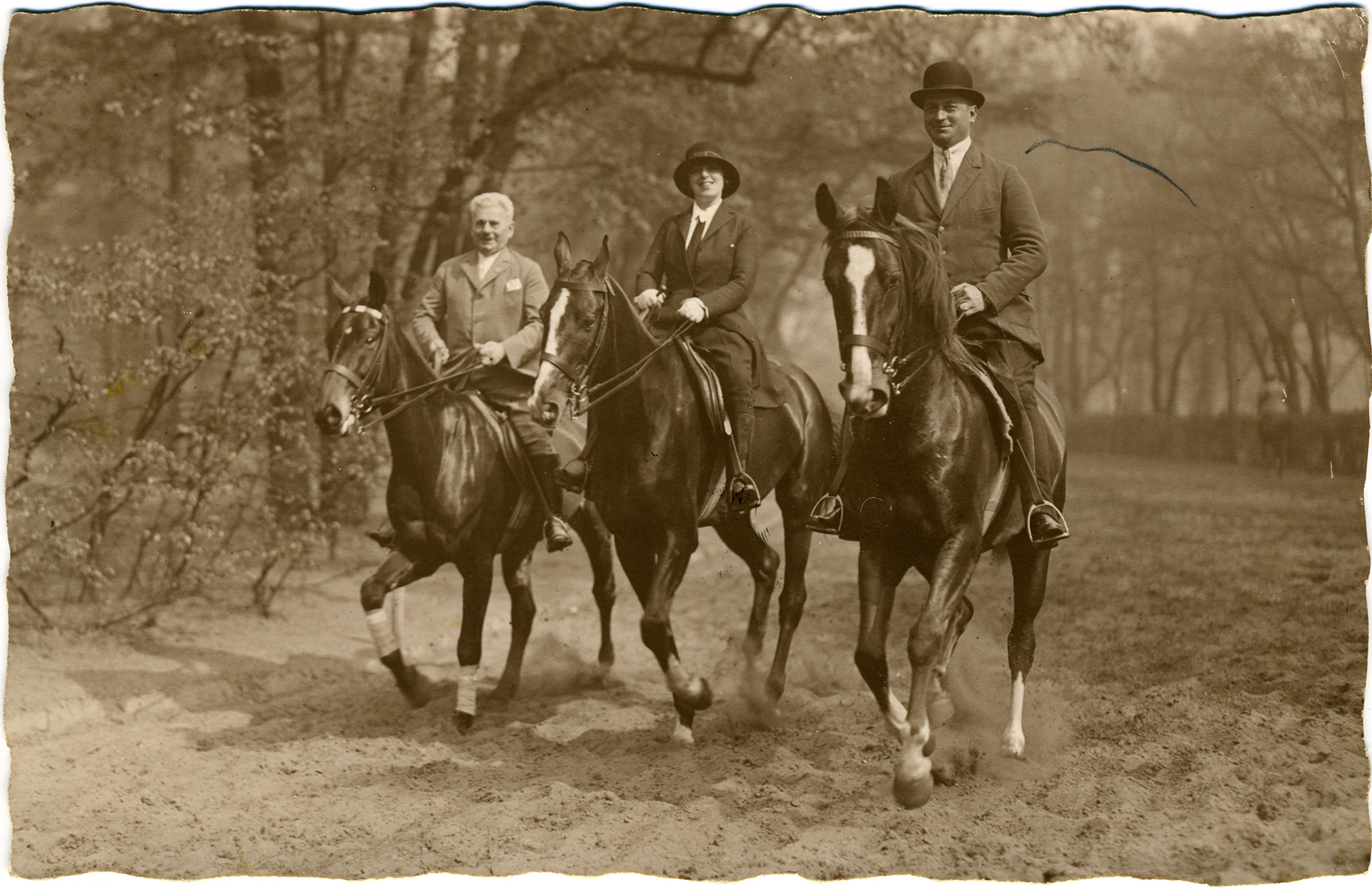 Postkarte von Claire Landau, recto © Leo Baeck Institute, New York, Joseph Roth Collection AR 1764, F 37770
