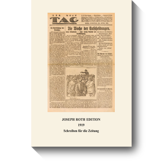 Titel des 26. Bandes der Schriftenreihe der Internationalen Joseph Roth Gesellschaft